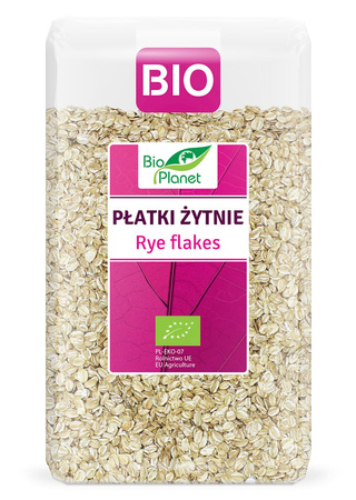 Płatki Żytnie BIO (3 szt x 600 g)