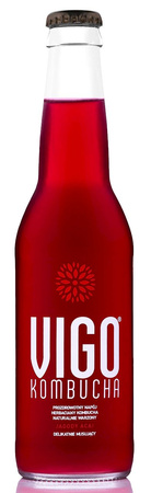 Kombucha Jagoda Acai Bezglutenowa (5 szt x 330 ml)