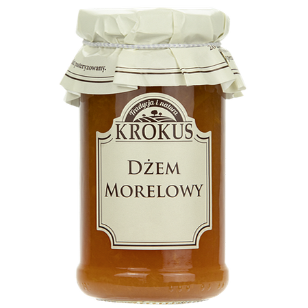 Dżem Morelowy o Obniżonej Zawartości Cukru Bezglutenowy (3 szt x 235 g)