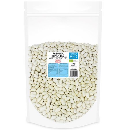 Fasolka Biała Jaś BIO 5 kg
