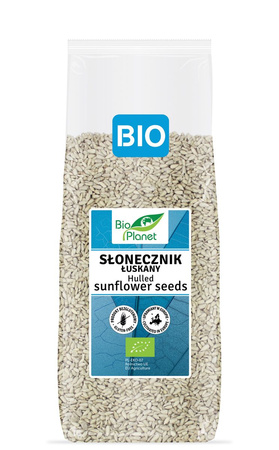 Słonecznik Łuskany Bezglutenowy Bio (2 szt x 800 g)