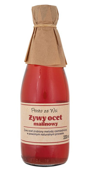 Ocet Malinowy Żywy 330 ml