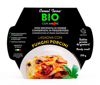 Lasagne z grzybami BIO 250 g