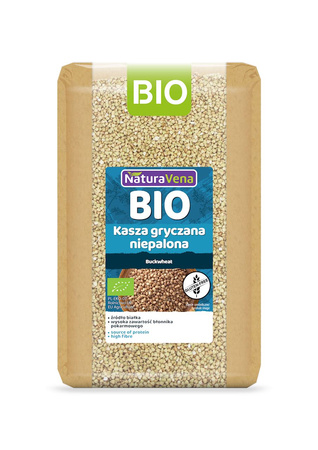 Kasza Gryczana Niepalona Bezglutenowa Bio (2 szt x 1 kg)