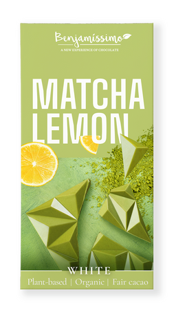 Tabliczka Kakaowa Herbata Matcha - Cytryna Bezglutenowa BIO (2 szt x 60 g)