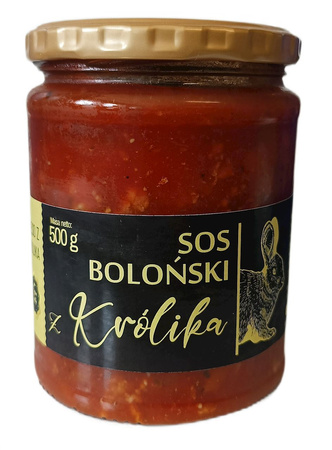 Sos Boloński z Królika Bezglutenowy 500 g