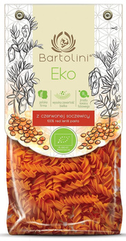 Makaron Proteinowy (Z Soczewicy Czerwonej) Świderki BIO (3 szt x 250 g)