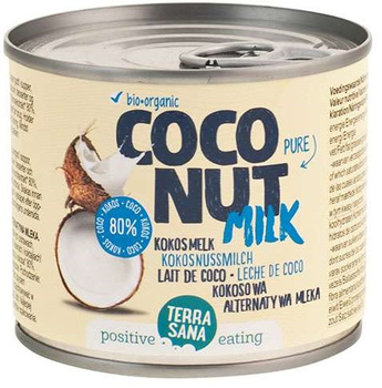 Coconut Milk - Napój Kokosowy Bez Gumy Guar (22 % Tłuszczu) BIO (3 szt x 200 ml)