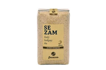 SEZAM BIAŁY ŁUSKANY BIO (500 g)