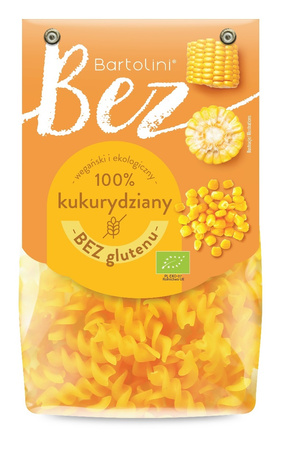 Makaron (Kukurydziany) Świderki Bezglutenowy BIO 250 g