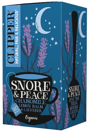 Herbatka z Melisą i Lawendą (Snore & Peace) BIO (20 x 1,5 g) (3 szt x 30 g)