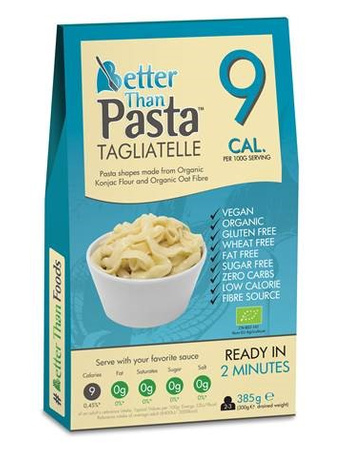 Makaron (Konjac) Tagliatelle Bezglutenowy BIO 385 g () (3 szt x 300 g)