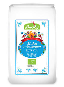 Mąka Orkiszowa Chlebowa Typ 700 BIO (Polska) (4 szt x 500 g)