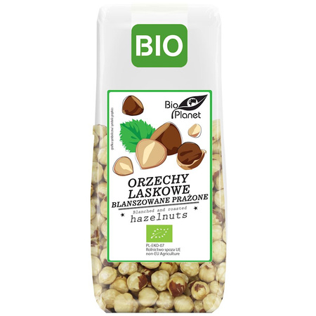 Orzechy Laskowe Blanszowane Prażone BIO (2 szt x 100 g)