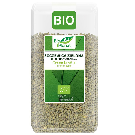 Soczewica Zielona Typu Francuskiego BIO (2 szt x 500 g)