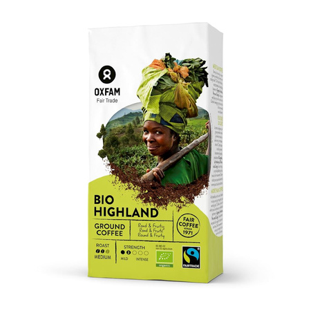 Kawa Mielona Arabica/Robusta Wysokogórska Fair Trade BIO 250 g