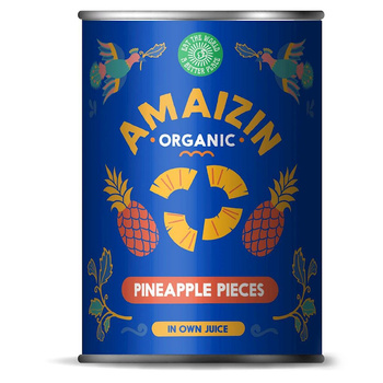 Ananas Kawałki w Soku Własnym BIO 400 g () (2 szt x 250 g)