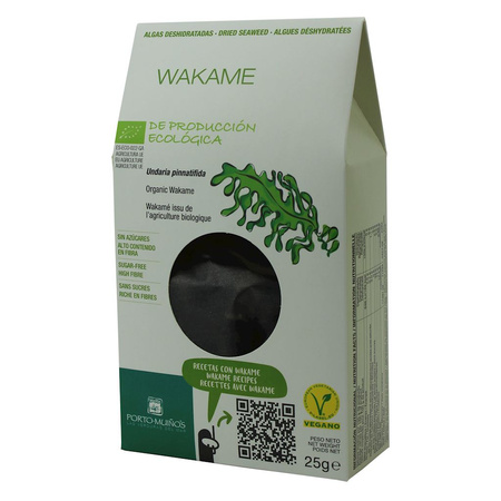 Algi Morskie Suszone - Wakame BIO 25 g