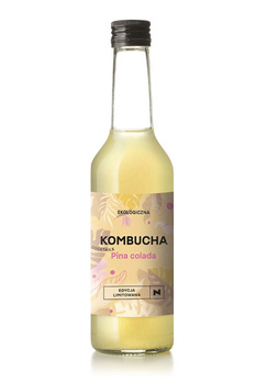 Kombucha Koktajlowa Pina Colada BIO 270 ml