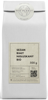 Sezam Biały Niełuskany BIO (2 szt x 500 g)