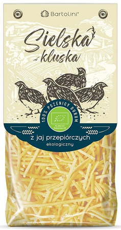 Makaron (Z Jajami Przepiórczymi) Krajanka BIO (4 szt x 250 g)