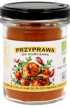 Przyprawa Do Kurczaka Bezglutenowa BIO (2 szt x 80 g)