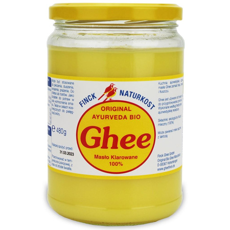 Masło Klarowane ghee BIO 480 g