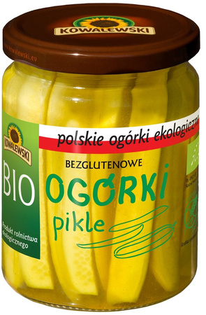 Ogórki Pikle Bezglutenowe Bio 480 G (270 g) (2 szt x 0,54 ml)