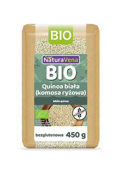 Quinoa Biała (Komosa Ryżowa) Bezglutenowa BIO (4 szt x 450 g)