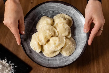 Orkiszowe pierożki z serem (1 kg)