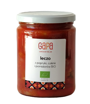 Leczo z Pomidorów, Papryki i Cukinii BIO 450 g