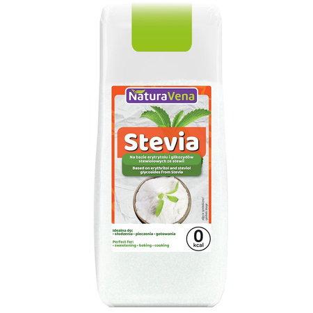 Stevia (Na Bazie Erytrytolu i Glikozydów Stewiolowych Ze Stewii) (6 szt x 150 g)