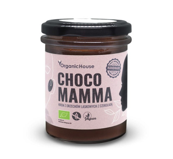 Krem z Orzechów Laskowych z Czekoladą Bezglutenowy BIO 180 g