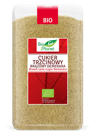 Cukier Trzcinowy Demerara Bio (2 szt x 1 kg)