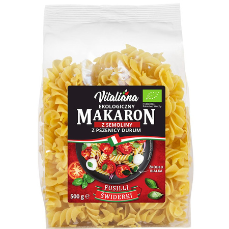Makaron (Semolinowy) Świderki BIO (3 szt x 500 g)