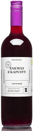 Zakwas z Kapusty Czerwonej BIO 700 ml