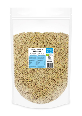 Soczewica Zielona BIO 5 kg