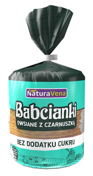 Babcianki Owsiane z Czarnuszką Bez Dodatku Cukrów (6 szt x 100 g)