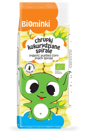 Chrupki Kukurydziane Spirale Bezglutenowe Bio (5 szt x 60 g)