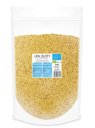 Len Złoty (Siemię Lniane) BIO 5 kg