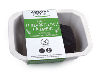 Ciasto z Czerwonej Fasoli z Żurawiną Bezglutenowe 140 g