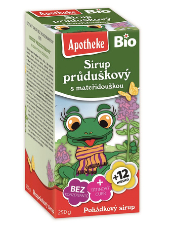 Syrop Dla Dzieci z Tymianku i Dzikiej Róży Po 1 Roku BIO 250 g