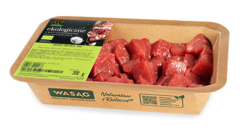 Mięso Gulaszowe Wołowe Surowe BIO 300 g