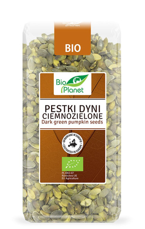 Pestki Dyni Ciemnozielone (Uprawiane w Europie) BIO 350 g