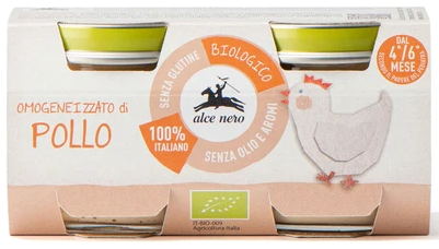 Krem z Kurczaka Bezglutenowy od 4 Miesiąca BIO (2 x 80 g) 160 g