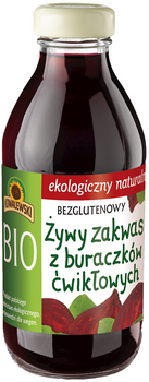 Żywy Zakwas z Buraków Bezglutenowy BIO (6 szt x 320 ml)