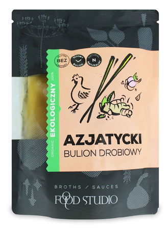 Bulion Azjatycki w Płynie Bezglutenowy BIO 350 ml