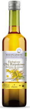 Olej Rzepakowy Tłoczony Na Zimno Omega-3 BIO (2 szt x 500 ml)