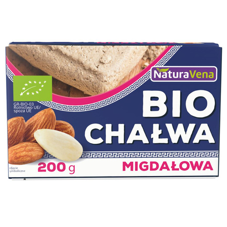 Chałwa z Migdałami BIO (3 szt x 200 g)