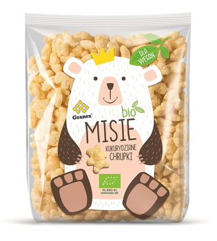 Chrupki Kukurydziane Misie BIO (4 szt x 80 g)